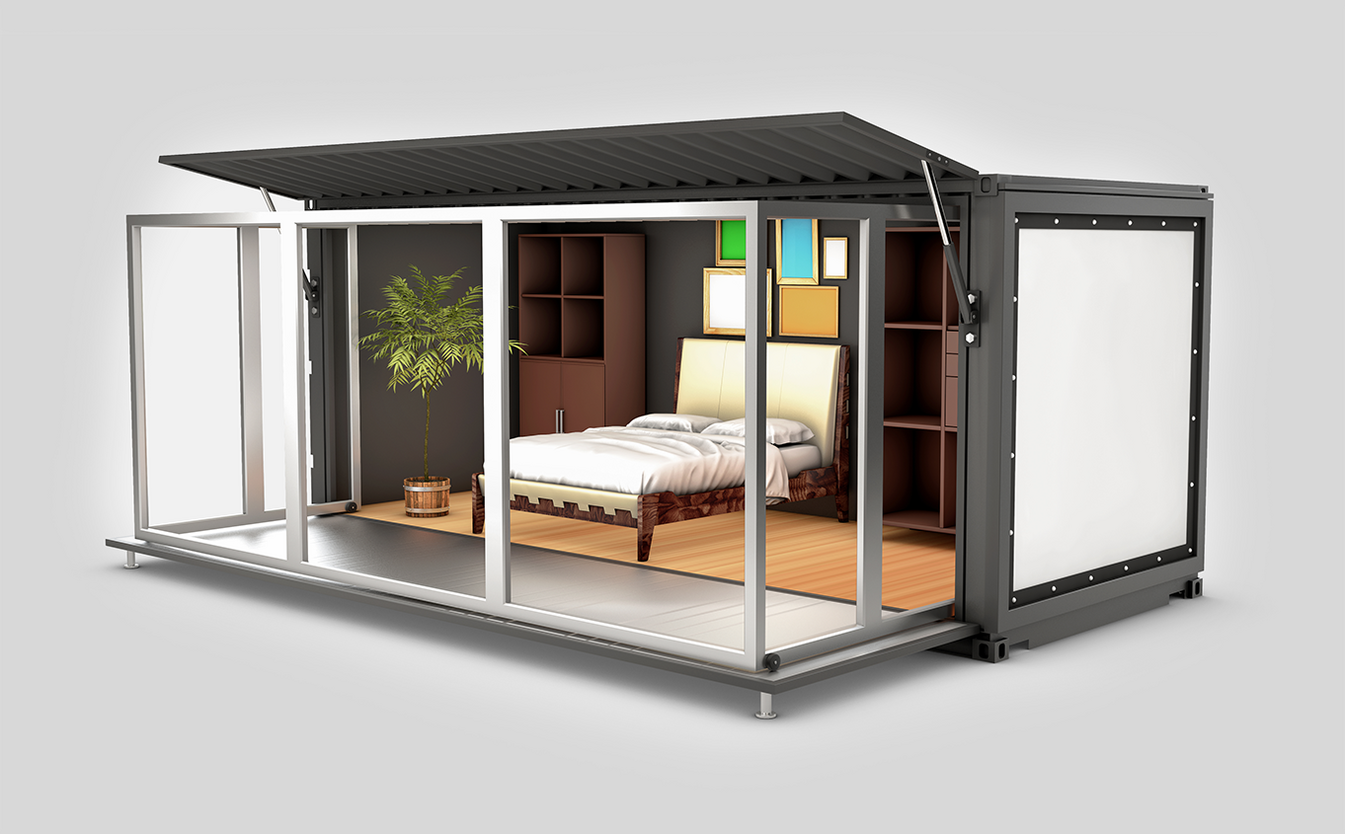 kontejnérový<br />modul ložnice